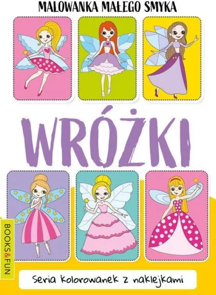 Wróżki. Malowanka Małego Smyka - tantis.pl