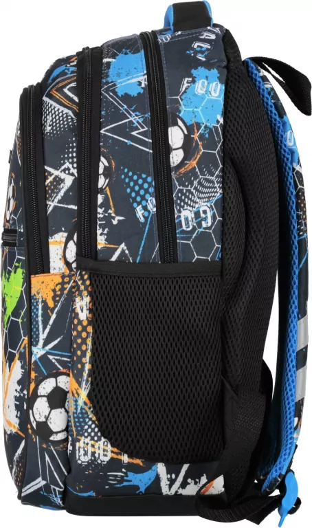 Plecak szkolny Football blue - tantis.pl