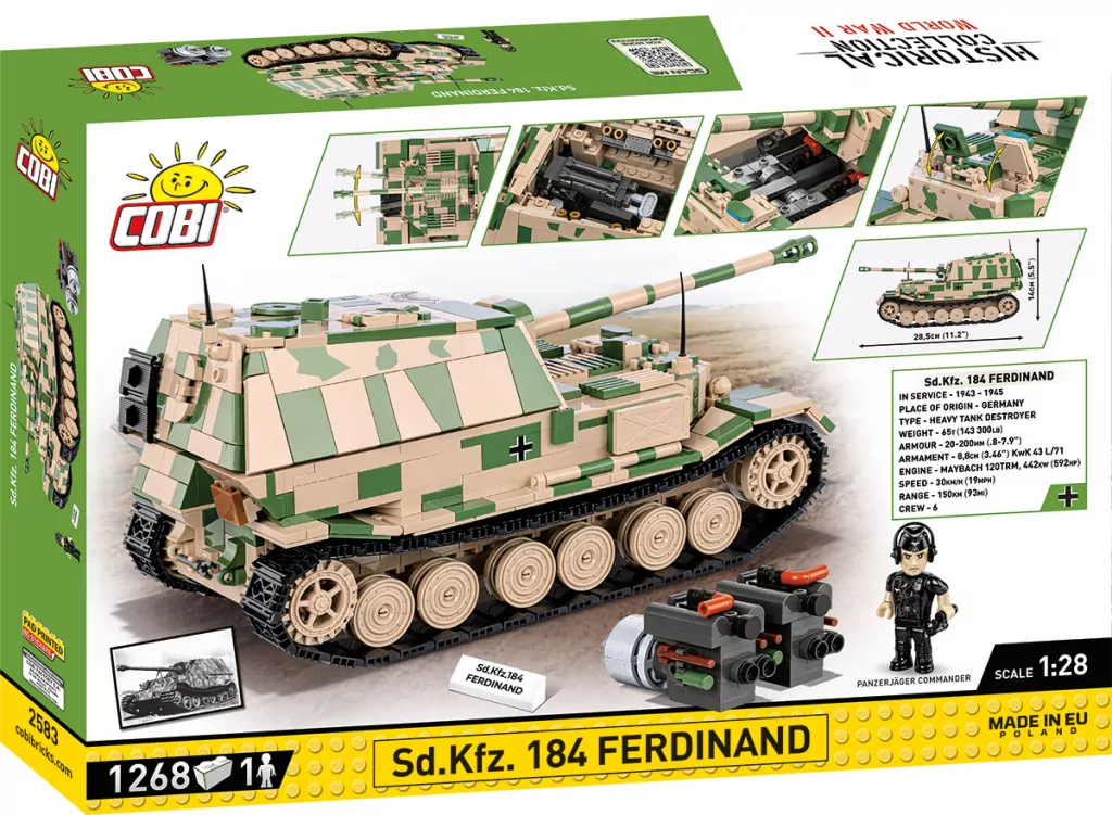 Cobi. HC WWII Sd. Kfz. 184 Ferdinand - tantis.pl