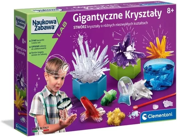 Gigantyczne kryształy. Naukowa Zabawa. 50106 - tantis.pl