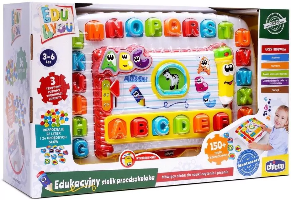 Edu pierwszy stolik przedszkolaka - tantis.pl