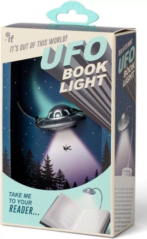 Kosmos UFO - lampka do książki - tantis.pl