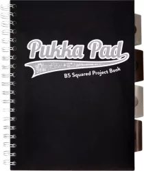 Kołozeszyt Pukka Pad B5 Project Book Black & Grey czarny