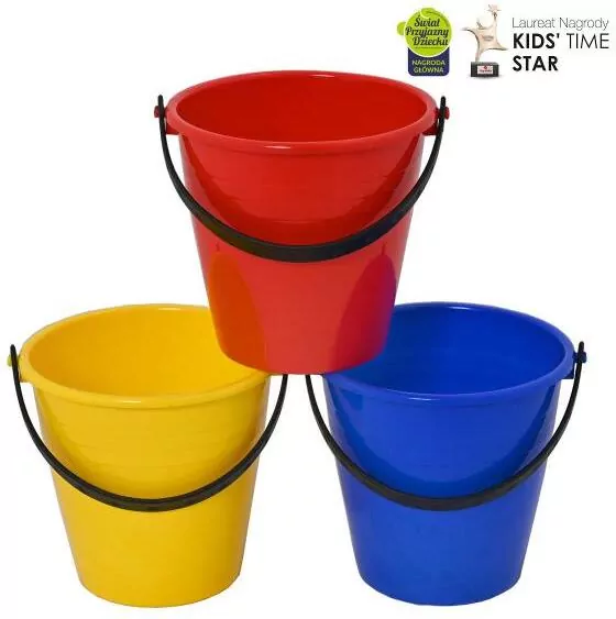 Wiaderko 1,2L 14cm mix - tantis.pl