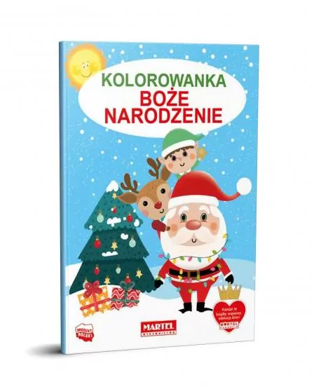 Kolorowanka. Boże Narodzenie - tantis.pl