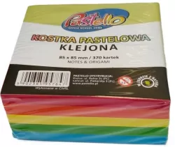 Kostka klejona 85x85mm 370 kartek kolorowa