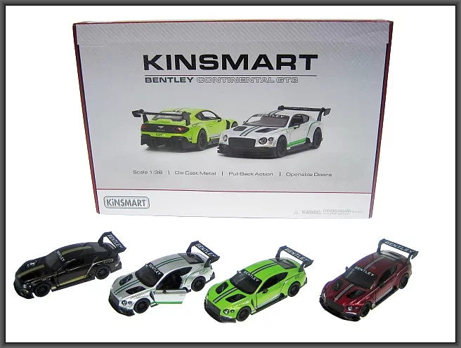 Auto Bentley Continental GT3 1:38 KT5417D HIPO cena za 1 szt - tantis.pl