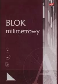 Blok milimetrowy A4/20K - tantis.pl