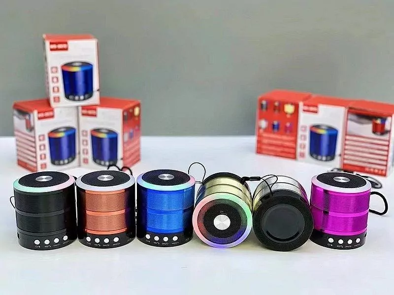 Głośnik okrągły Bluetooth kabel USB MIX - tantis.pl