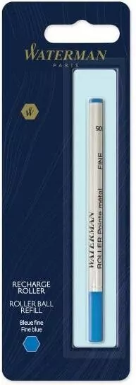 Wkład do pióra kulkowego. Waterman F, niebieski - tantis.pl