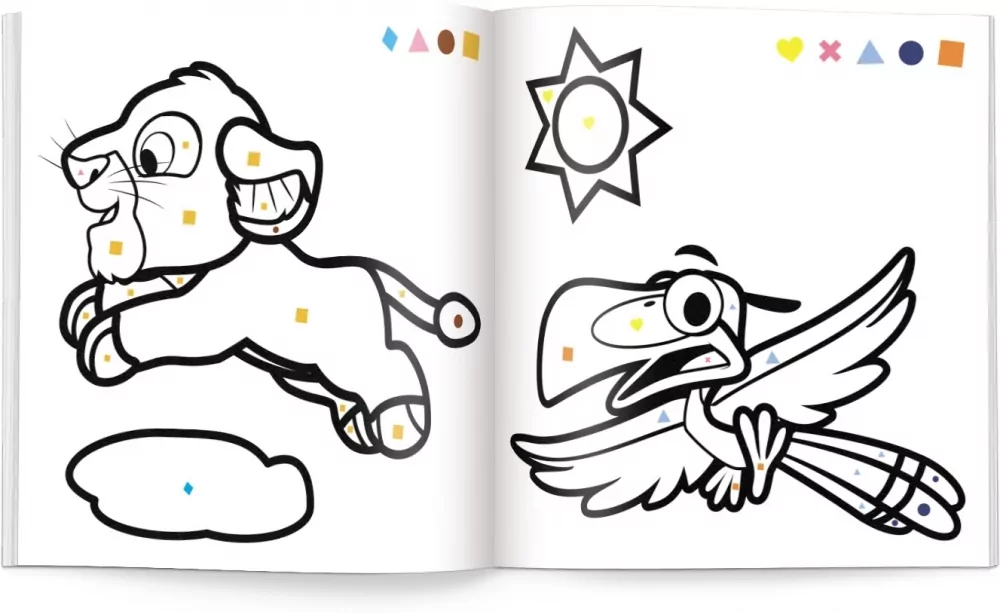 Disney Maluch. Koloruj według kodu - tantis.pl