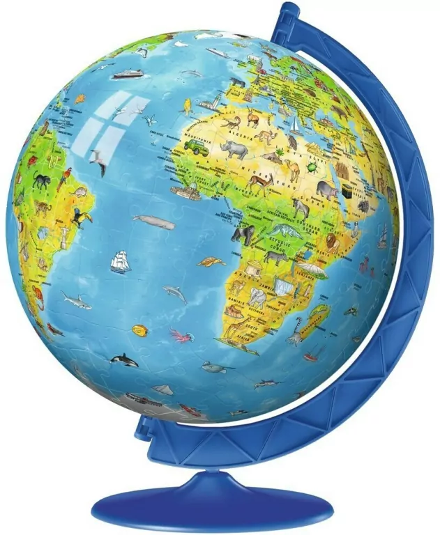 Puzzle Globus po angielsku, 180 elementów - tantis.pl