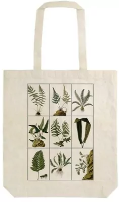 Torba bawełniana STBAG 22 Paprocie