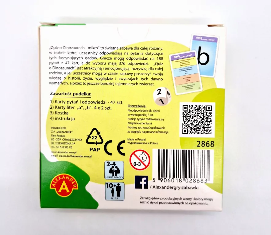 Quiz o Dinozaurach - tantis.pl