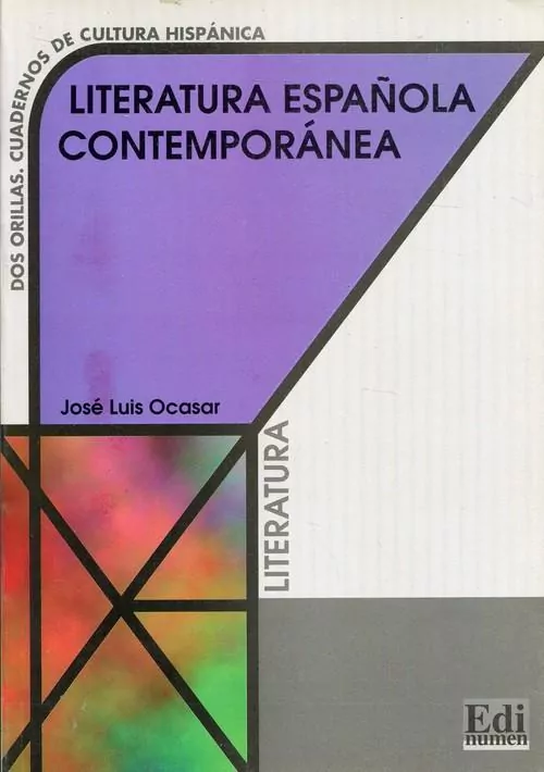 Literatura espanola contemporanea - tantis.pl