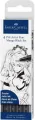 Pitt Artist Pens Manga Black Set - tantis.pl