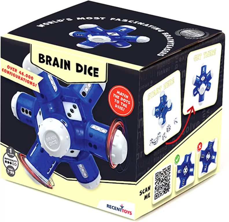 Recent Toys. Łamigłówka Brain Dice - tantis.pl