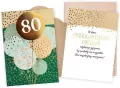 Karnet Urodziny 80 - tantis.pl