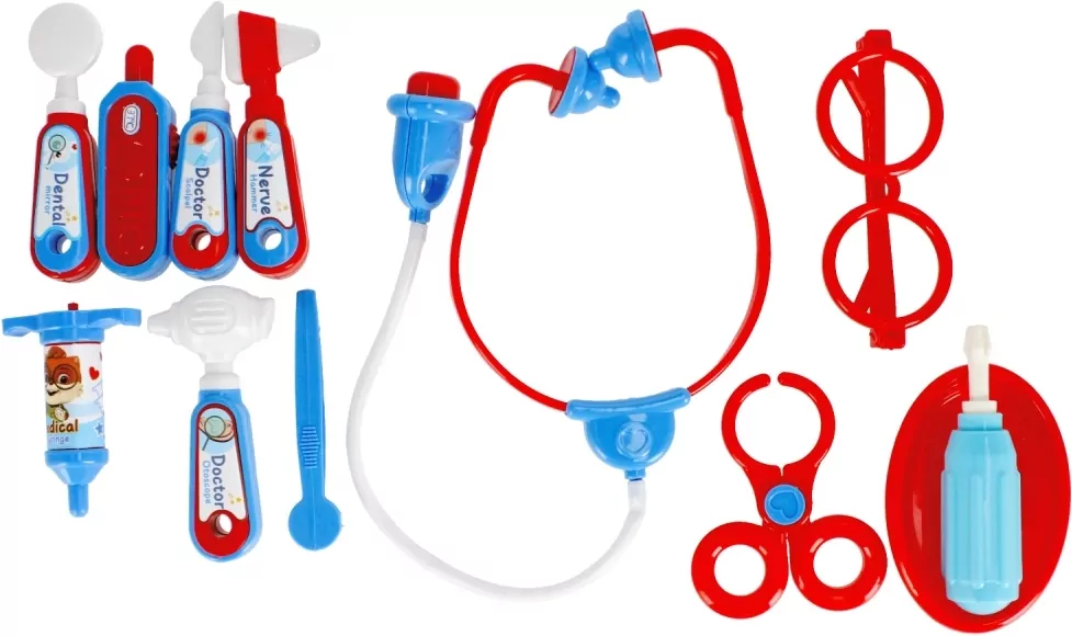 Zestaw lekarski pociąg 2w1 + akcesoria 481673 MC - tantis.pl