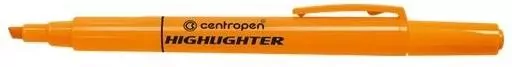 Cienki zakreślacz Highlighter pomarańczowy - tantis.pl