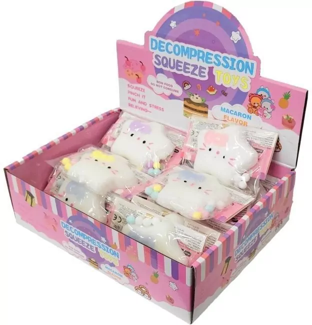 Gniotek biała gwiazda hello kitty MIX - tantis.pl