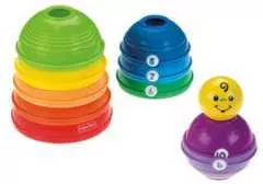 Mattel. Fisher-Price Okrągłe kubeczki do układania W4472 - tantis.pl