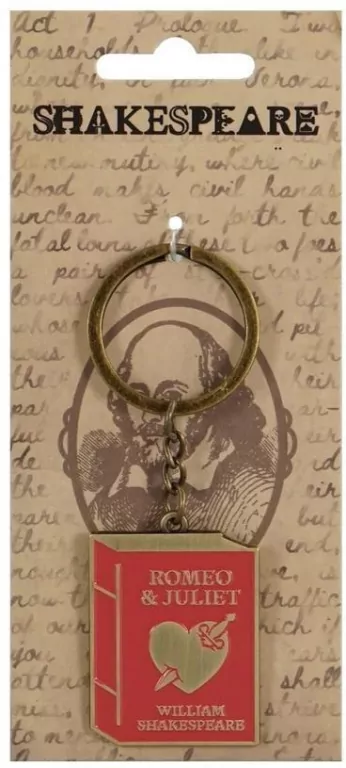 Szekspir Brelok metalowy Romeo i Julia - tantis.pl