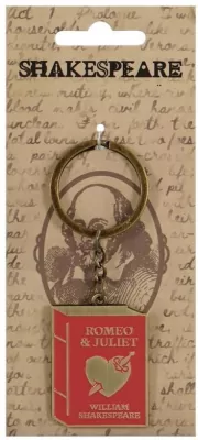 Szekspir Brelok metalowy Romeo i Julia