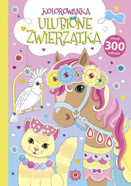 Kolorowanka Ulubione zwierzątka - tantis.pl