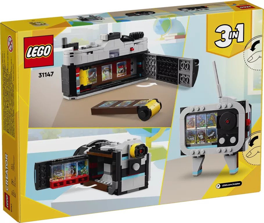 LEGO® Creator. Aparat w stylu retro 31147 - tantis.pl