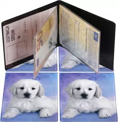 Okładka na dokumenty ucznia Puppy