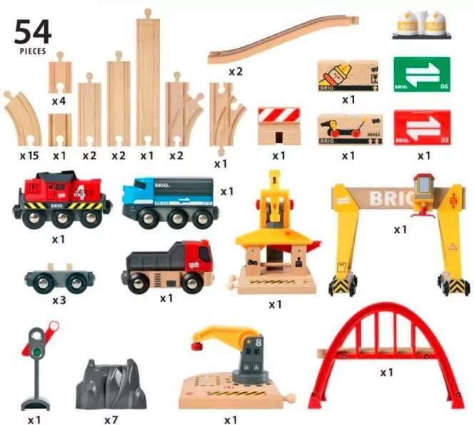 Brio Cargo. Zestaw kolejowy - tantis.pl