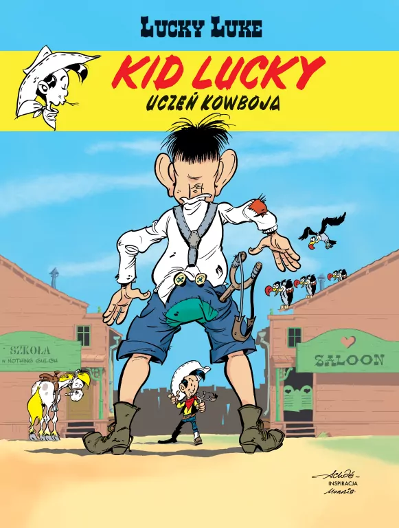 Uczeń kowboja. Kid Lucky. Tom 1 - tantis.pl