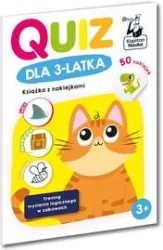 Quiz dla 3-latka. Książka z naklejkami. Kapitan Nauka
