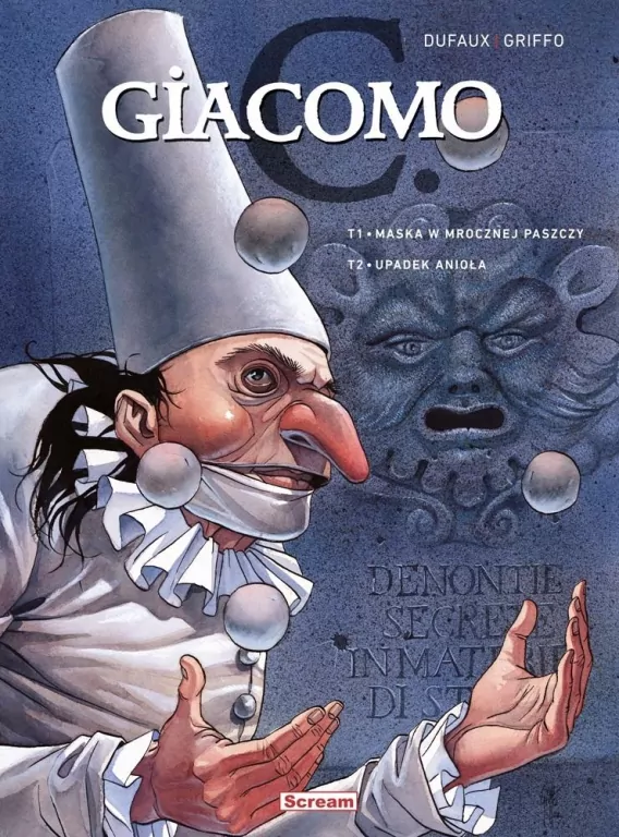 Giacomo C - Maska w mrocznej paszczy / Upadek anioła. Tom 1-2 - tantis.pl