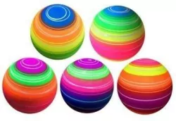 Piłka PVC 23 cm - Tęcza, mix