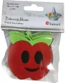 Filcowe jabłka 3D 80 x 65 mm, czerwono-zielone - tantis.pl