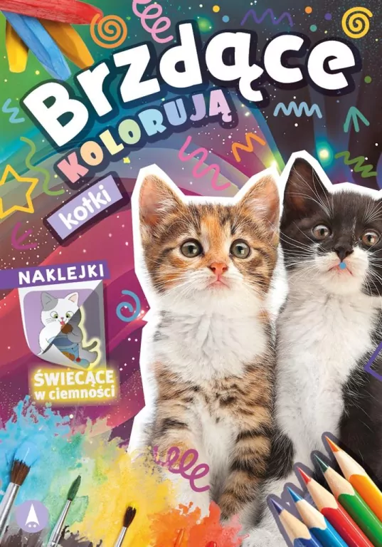 Brzdące kolorują. Kotki - tantis.pl