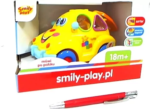 Zabawne auto z muzyką i światłem - tantis.pl