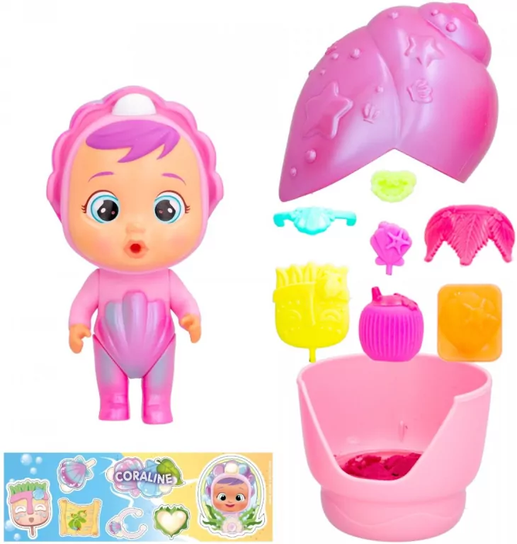 Cry Babies Magic Tears - Shiny Shells Coraline - tantis.pl