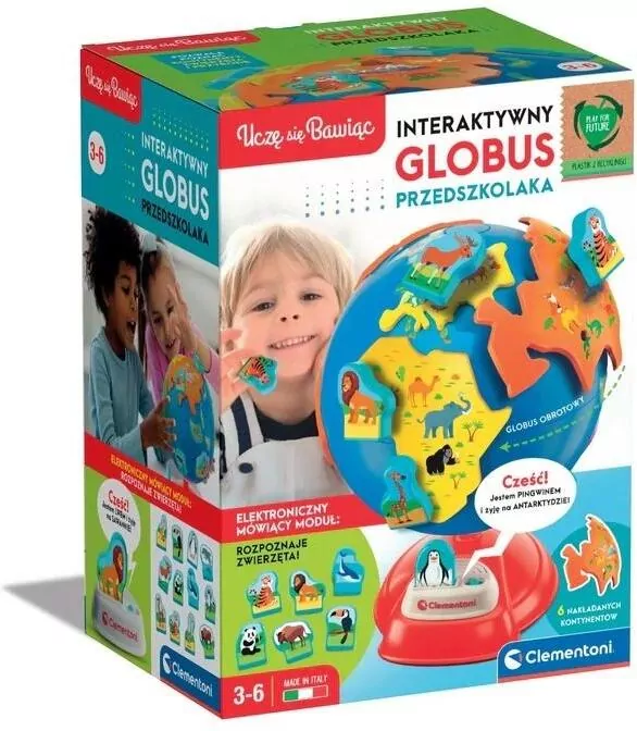 Interaktywny globus przedszkolaka - tantis.pl