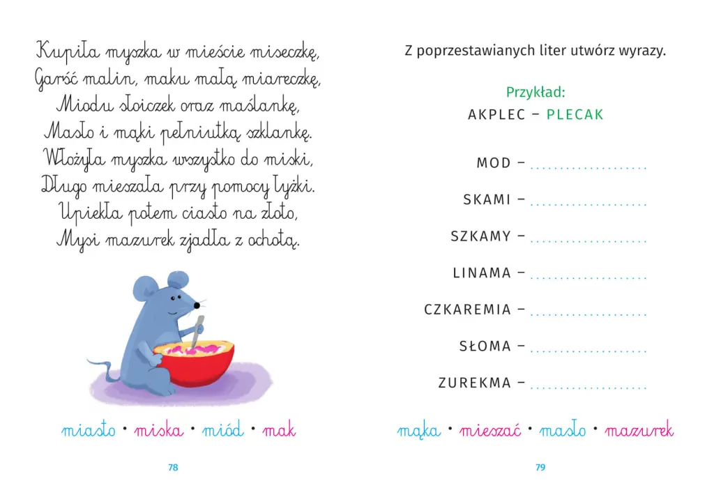 Elementarz. Nauka czytania. Nauka pisania - tantis.pl