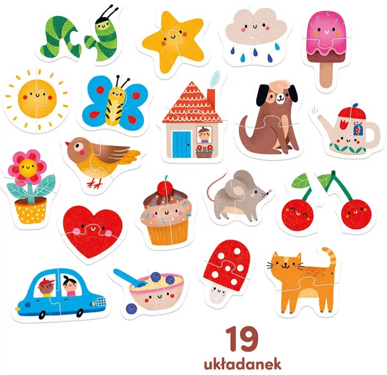 CzuCzu. Moje pierwsze puzzle. Do pary 15m+ - tantis.pl