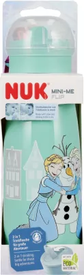NUK. Mini-Me. Kubek ze słomką 450ml. 12 miesięcy. Kraina Lodu