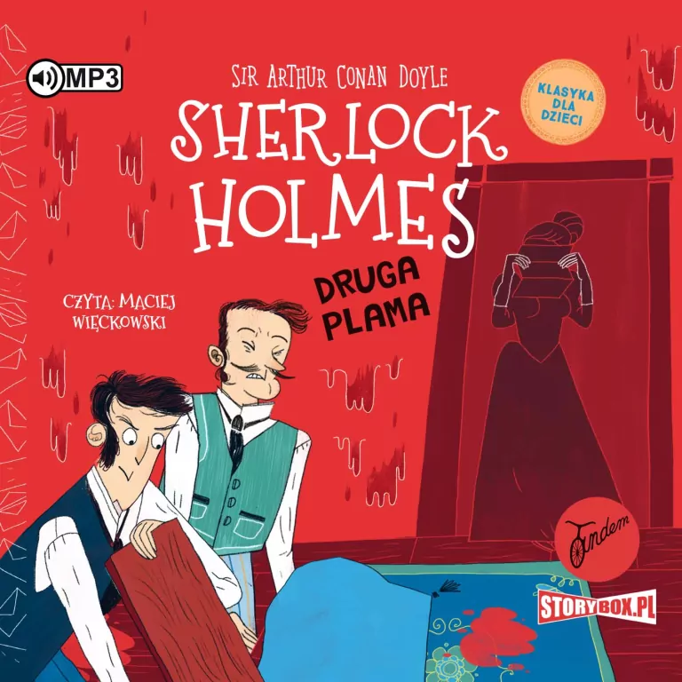Druga plama. Sherlock Holmes. Audiobook - tantis.pl