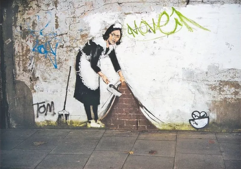 PIATNIK. Puzzle 1000 Banksy, Pokojówka - tantis.pl