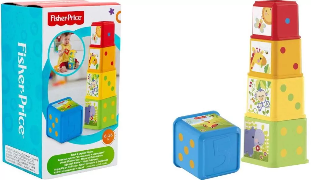 Klocki odkrywcy. Fisher Price - tantis.pl