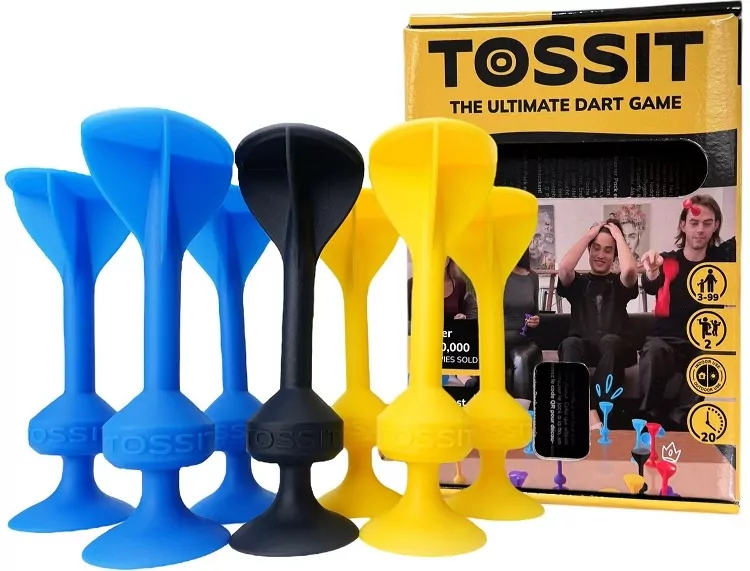 *****TOSSIT Zestaw startowy 7szt nieb/żółty 40468 - tantis.pl