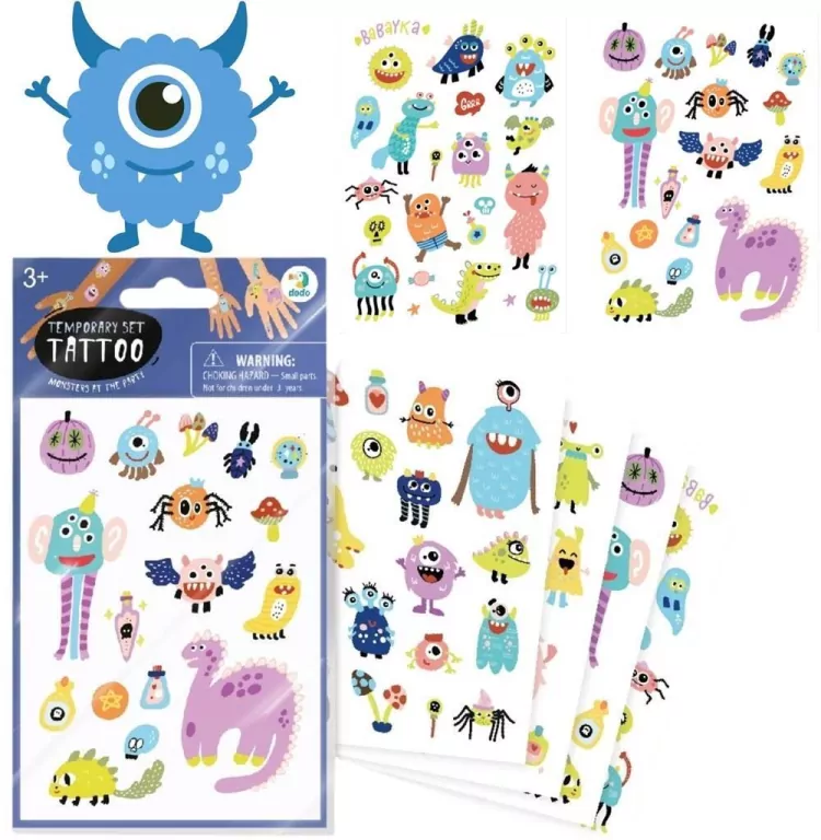 Tatuaże. Monsters at the party - tantis.pl