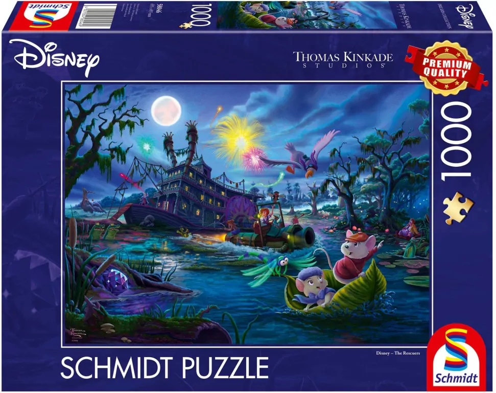 Puzzle PQ 1000 Bernard i Bianka - tantis.pl